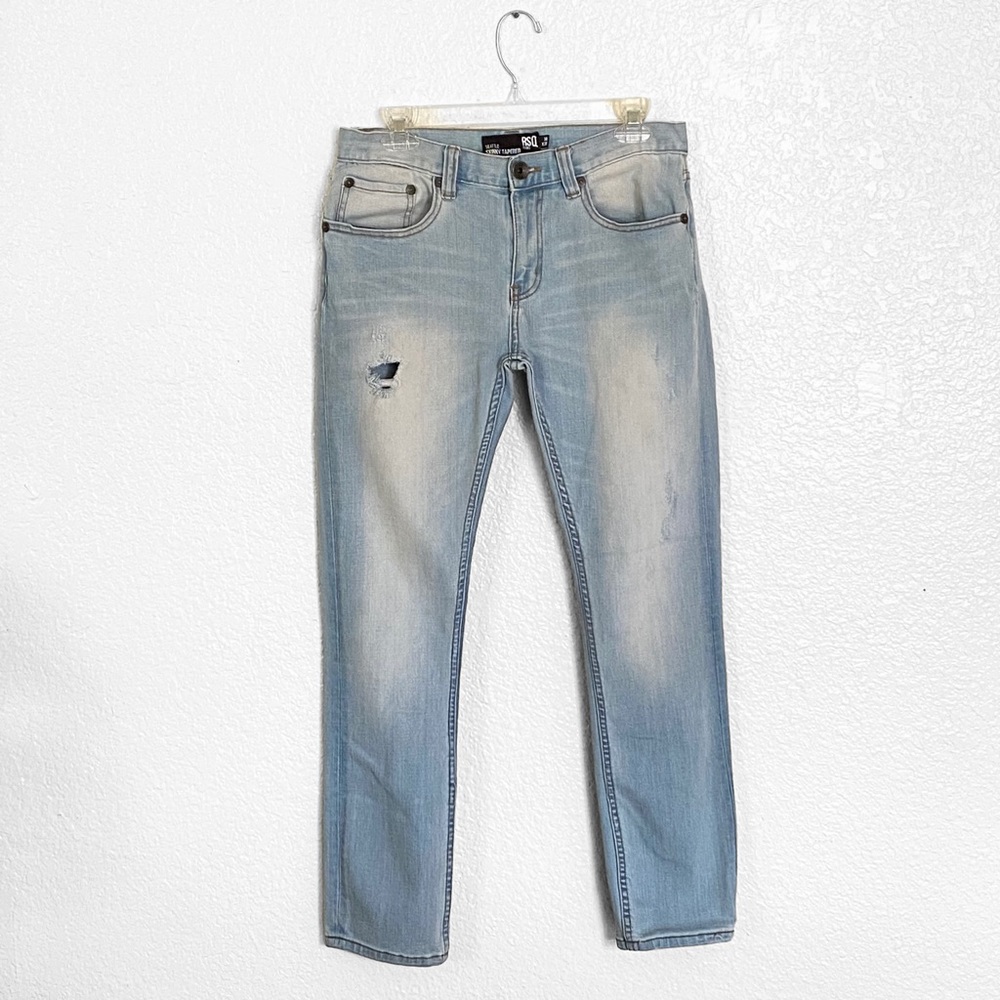 RSQ Men’s Slim Tapered Light Jeans